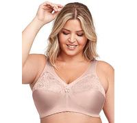 Glamorise Magiclift Non Wire Original Support Bra, Skin, Size 56F, Women Kin