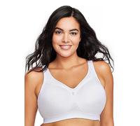 Glamorise MagicLift Seamless Firm Support Wirefree Bra 1007 (Women's & Women's Plus) White