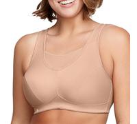 Glamorise Full Figure Plus Size No-Bounce Camisole Sports Bra Wirefree #1066