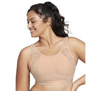 Glamorise Full Figure Plus Size No-Sweat Mesh Sports Bra Wirefree #1068