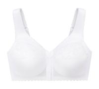 Glamorise MagicLift Front-Closure Support Wirefree Bra 1200 (Women's & Women's Plus) White