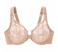 Glamorise Wonderwire Front-Closure Stretch Lace Underwire Bra 9245 (Women's & Women's Plus)