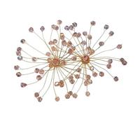 Glamorou Statement Bridal Earrings Featuring 3D Floral Design and Shimmering Crystals Sparkling Accessories for Event Beautiful Oversized Crystal Dangle Earrings Sparkling Bridal Accessories