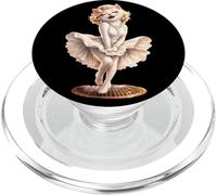 Glamorous Cat Vintage Style Hollywood Theme Design PopSockets PopGrip for MagSafe