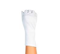 GLAMORY Women's Gloves, 100 denier, White, One Size
