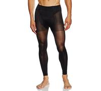 GLAMORY Men's Thermoman 100 Sports Leggings, Denier, Black, 4XL-(60-62)