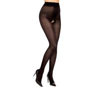 GLAMORY Women's Ouvert Tights, 40, Black (Schwarz Schwarz), Xx-Large (Size: 2XL-52-54)
