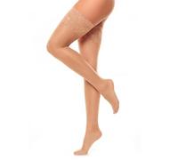 GLAMORY Women's Hold-Up Stockings - Brown - X-Large
