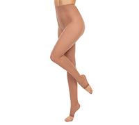 GLAMORY Women's Toeless 20 Zehenfrei Tights, Denier, Make Up, L Große Größen