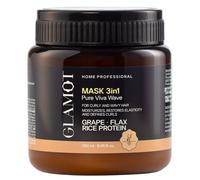 Glamot Pure Viva Wave Mask 3in1 mask for wavy and curly hair 250 ml