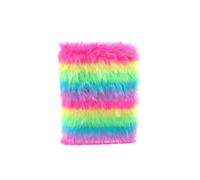 Glamour A5 80blz fluffy notebook multicolor 16x3x22cm