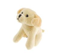 Glamour Girlz Baby Girl Boy Newborn Kids Childrens Child Animal Dog Puppy Cat Kitten Elephant Bunny Monkey Teddy Farm Jungle Birthday Gift Idea SMALL Plush Cuddly Soft Stuffed Toy (Cream Puppy)