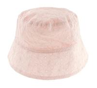 Glamour Girlz Baby Girls Boy Cotton Flower Petal Bucket Sun Hat 6-18 Months Pink 12-18 Months