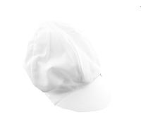Glamour Girlz Cute Baby Boys Kids Infant Newborn Babies Childrens Toddler Peak Beanie Summer Beach Sunhat Sun Protection Snapback Baseball Hat Baker Boy Cap 3 6 9 Months (3-6 Months Medium, White)