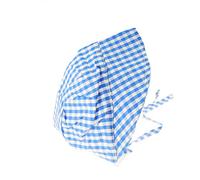 Glamour Girlz Cute Baby Girls Boys Toddler Kids Newborn Cotton Plaid Gingham Pattern Poke Brim Bonnet Beanie Cap Bucket Summer Beach Sunhat Sun Protection Hat 9-18 Months (Blue Gingham)