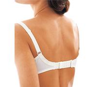 Glamour Secrets 3 hook bra extenders, Pack of 3, White, Nude & Black