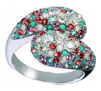 Glamour Women's Ring in Silver Glamour Silver One Size