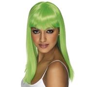 Smiffys Womens/Ladies Glamourama Wig (One Size) (Neon Green)