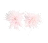 Glamourous Rhinestones Feathered Earrings Elegant Long Dangling Statement Pieces Ear Jewelry for Women Party Wear Crystal Feathered Dangle Earrings