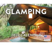 Glamping Calendar 2026 Monthly Wall Calender 12 Month | American Made In The USA