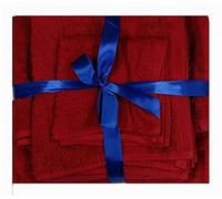 Glamptex 3 Piece Towels Bale Set 1 Bath Towel, 1 Hand Towel, 1 Face Towel Luxury quality 100% cotton and weighing 500GSM, Supreme Hotel Quality