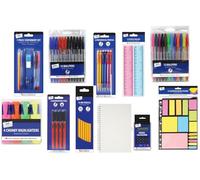 Glamptex 72-Piece Stationery Set Art and Craft Stationery sets, Back To School, Paint sets, Colouring Pencils sets