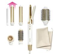 GLAMUP 6 in 1 Multi Hair Styler, Coanda Tech Autowrap & Hair Dryer Brush, Gift Set