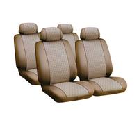 Glamur Basic-Fit, Coordinated Jacquard Covers Set - Beige