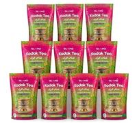 GLAMZ Kadak Tea- Cardamom Flavoured 3-in-1 Instant Premix- Milk, Tea & Sugar- Indian Style Authentic Premium Elaichi Karak Chai (500gx10 =5kg /250 Cups, 3 in 1 Cardamom (Sweetened)