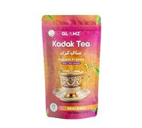 GLAMZ Kadak Tea- Desi Chai Flavoured Instant Premix- Milk & Tea, with Sugar- 500g Pack - Authentic Premium Indian Desi Karak Chai (Sweetened)