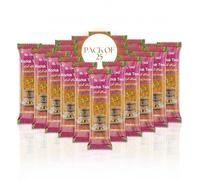 GLAMZ Kadak Tea Desi Chai Sweetened, Instant Premix Strong Milk Tea Sachet, Traditional Karak Chai, Just Add Hot Water or Milk, Ready in Seconds, 20 g (25 Sachet)