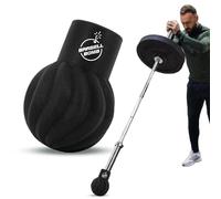 Glamza 360-Degree Portable Barbell Bomb Landmine Attachment for Dynamic Home Workouts - Transform Your Fitness Routine with Rotational Exercise Freedom (Fits Standard 2" Olympic Barbells)