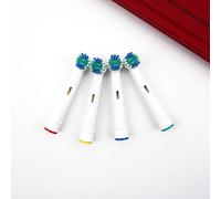 Glamza 4 Replacement White Compatible Oral Toothpaste Heads Professional Dental Care