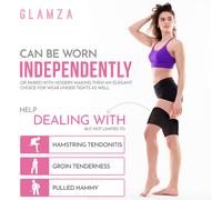Glamza 'Chub Rub' Anti Chafing Thigh Bands - Pair