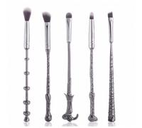 Glamza Harry Inspired 5pc Wizard Brush Sets - 2 Types - Silver Tip