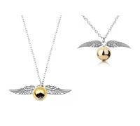Glamza Harry Potter Angel Wings and Orb Necklace