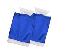 Glamza Ice Scraper for Car Windscreen with Warm Hand Mitt - Built in Handle, Made from ABS Antifreeze Material & Waterproof Outer Layer - Effortlessly Remove Unwanted Ice & Snow from Car Window x2