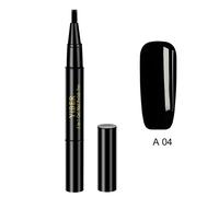 Glamza One Step Gel Nail Polish Pen - Black