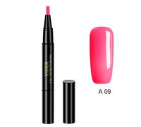 Glamza One Step Gel Nail Polish Pen - Cherry Pink