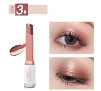 Glamza Two Tone Eyeshadow Stick - Shade: Red Brown