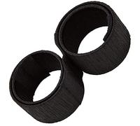 Glamza Women's Magic Hair Bun Snap Styling Donut Former French Twist Band Maker (Black)