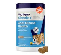 Glandex Fibre Supplements Dog Soft Chews with Pumpkin for Dogs, Digestive Enzyme & Probiotic - Vet Recommended to Boot the Scoot (120ct Chew)