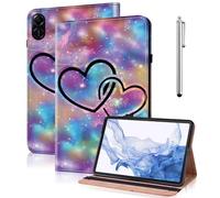 GLANDOTU Case for Honor Pad X9/Honor Pad X8 Pro 11.5 Inch 2023 Tablet Cases, Multi-View Slim and Lightweight PU Leather Tablet Cover with Flip Stand for Honor Pad X9 -Two hearts