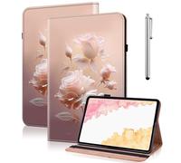 GLANDOTU Case for Lenovo Idea Tab 11 inch 2025/ Tab M11/ K11 11.0 inch 2024 Tablet Cases, Multi-View Slim PU Leather Tablet Cover with Flip Stand for Lenovo Tab M11 2024 -Ceramic Rose