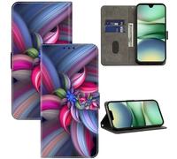 GLANDOTU Case for Xiaomi Redmi A5 Phone Case, Multi-View PU Leather Wallet Flip Cover with Standing Function and Card Holder for Redmi A5 4G Cases -Colourful Flowers