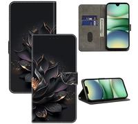 GLANDOTU Case for Xiaomi Redmi A5 Phone Case, Multi-View PU Leather Wallet Flip Cover with Standing Function and Card Holder for Redmi A5 4G Cases -Purple lotus
