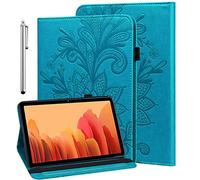 GLANDOTU Oppo Pad Air Case 10.36 inch 2022,Lightweight Folio Flip Wallet PU Leather Tablet Cover for Oppo Pad Air case + Stylus pen【Blue】