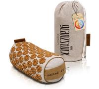 Glanzstück Berlin® Health Collection - Premium Acupressure Neck Roll Neck Pillow Thermal Heat Against Neck Pain Tension Cervical Spine Headaches Made of Linen Sustainable