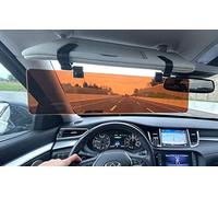 Glare Guard Copper Polarized Car Visor Extender, Automatic Anti-Glare UV400 Visor Extender Protects Glare & UV Rays, Snow Blindness, Universal 14" x 3.25" Fits Cars, Trucks, SUVs & RVs, Made in USA