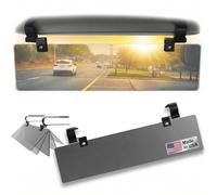 Glare Guard Polarized Car Visor Extender, Automatic Anti-Glare Sun Visor Extender for Car Protects from Glare & UV Rays, Snow Blindness, Universal 14 x 3.25 Blocker Fits Cars, Trucks & SUVs